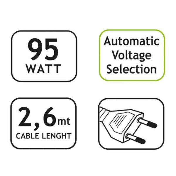 Caricabatterie Universale per Notebook 95 W - immagine 3