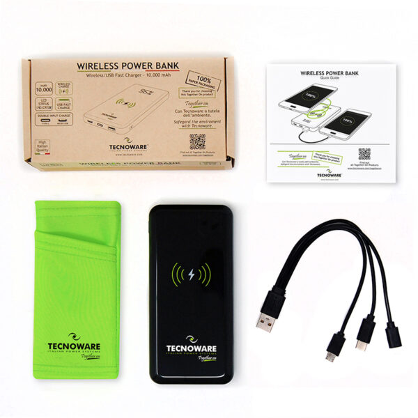 WIRELESS POWER BANK 10.000 mAh - TOGETHER ON - immagine 4